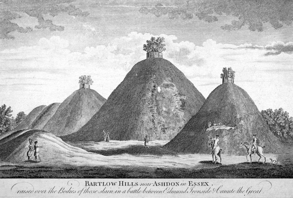 Detail of Bartlow Hills near Ashdon in Essex by Anonymous