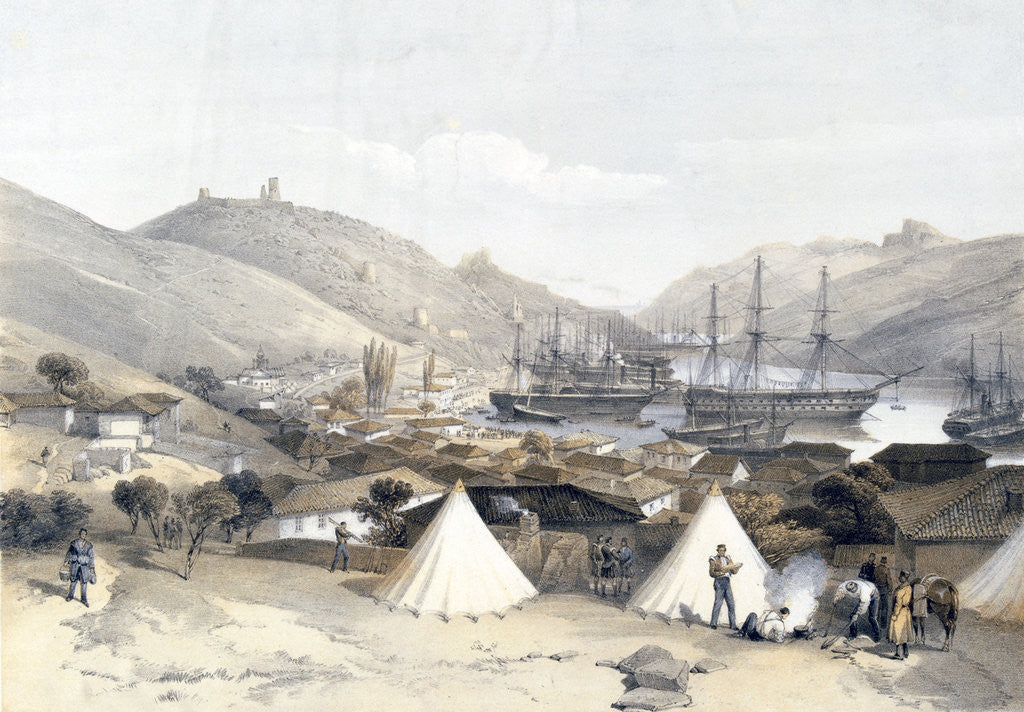 Detail of Balaklava Looking Towards the Sea by W Walton