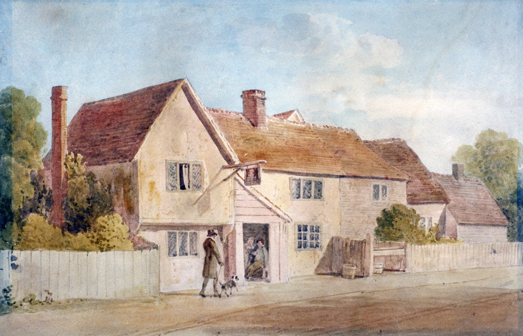 Detail of Cottages at Chadwell, Essex by James Duffield Harding