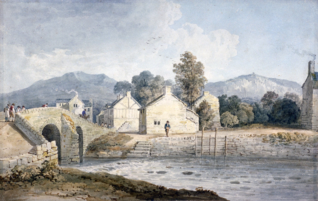 Detail of Entrance into Keswick, Cumberland by James Duffield Harding