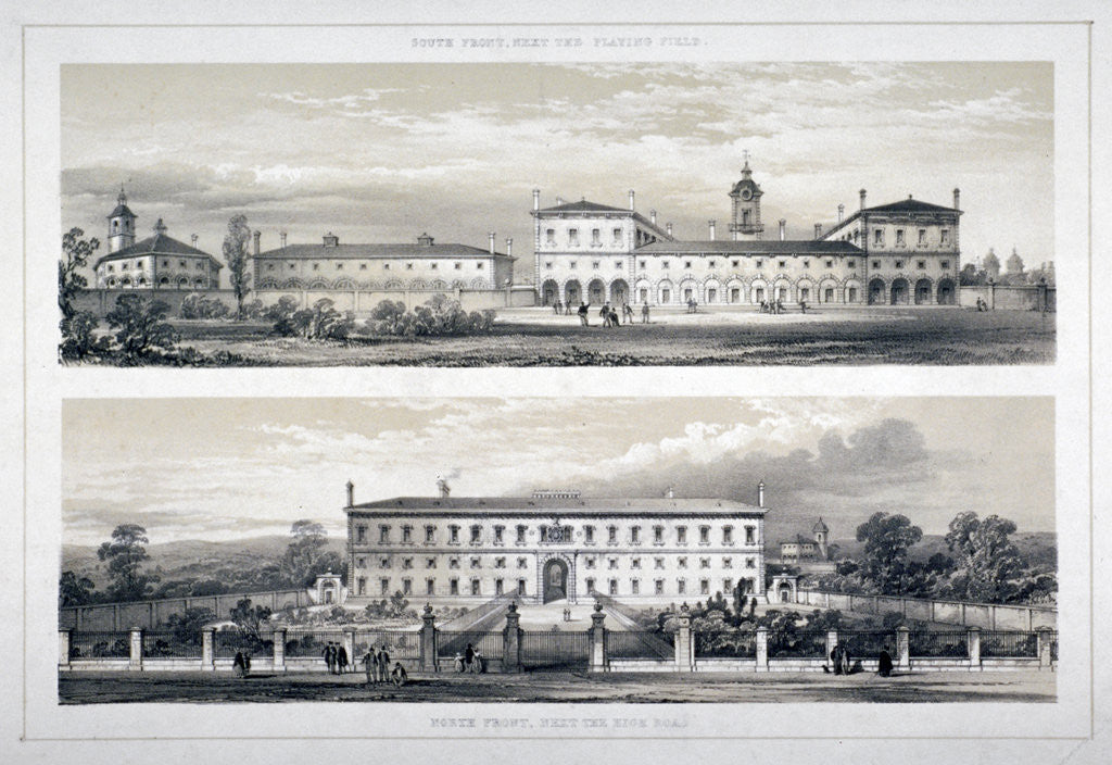 Detail of The Royal Naval School, Lewisham High Road, New Cross, Lewisham, London by Anonymous