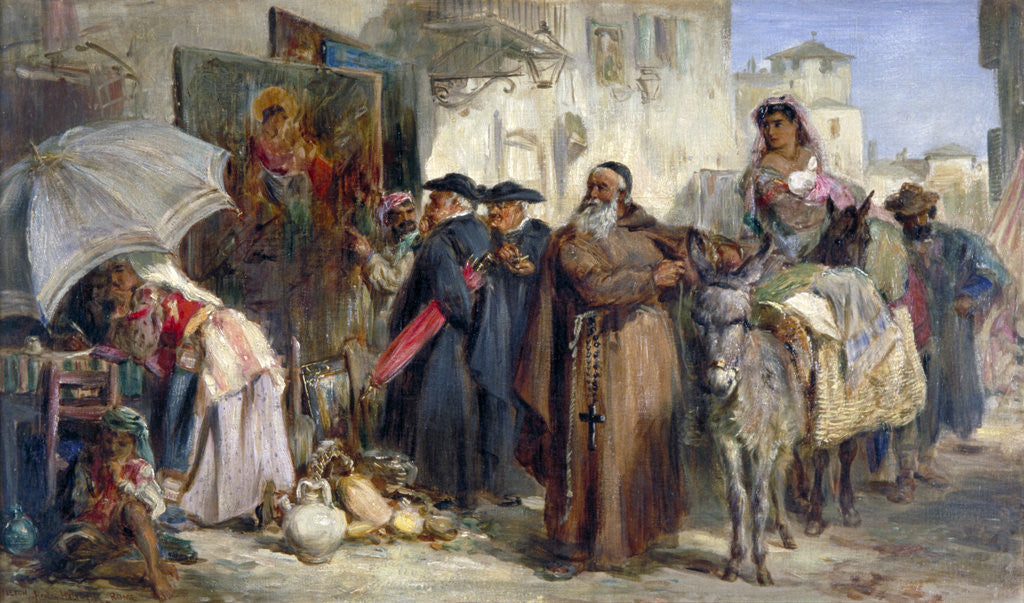 Detail of The Letter Writer by Keeley Halswelle