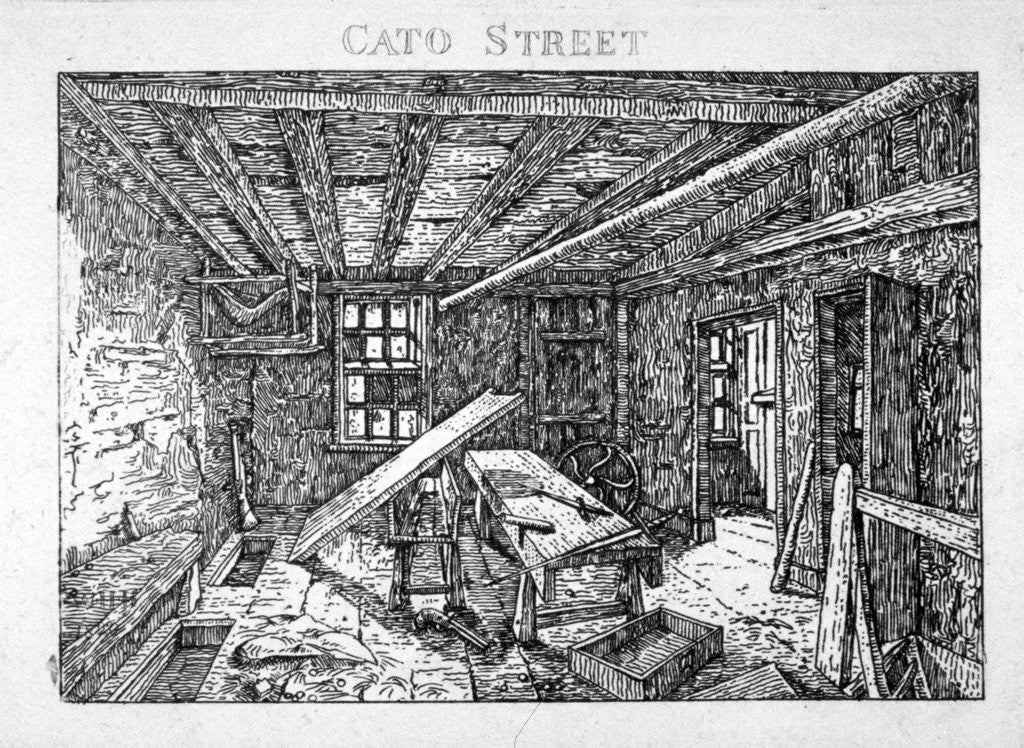 Detail of Cato Street conspiracy by William Henry Harriott