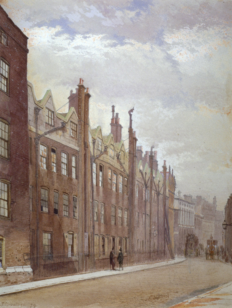 Detail of Old Buildings, Lincoln's Inn, London by John Crowther