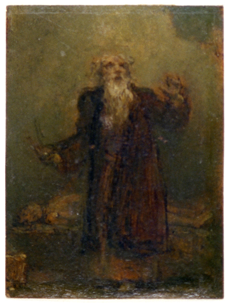 Detail of King Lear (?) by Robert Smirke