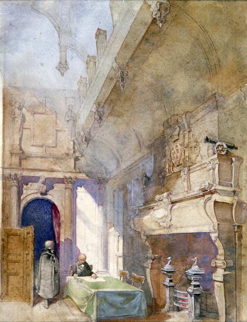 Detail of Salle-a-Manger, Charterhouse by Alfred-Charles Conrade