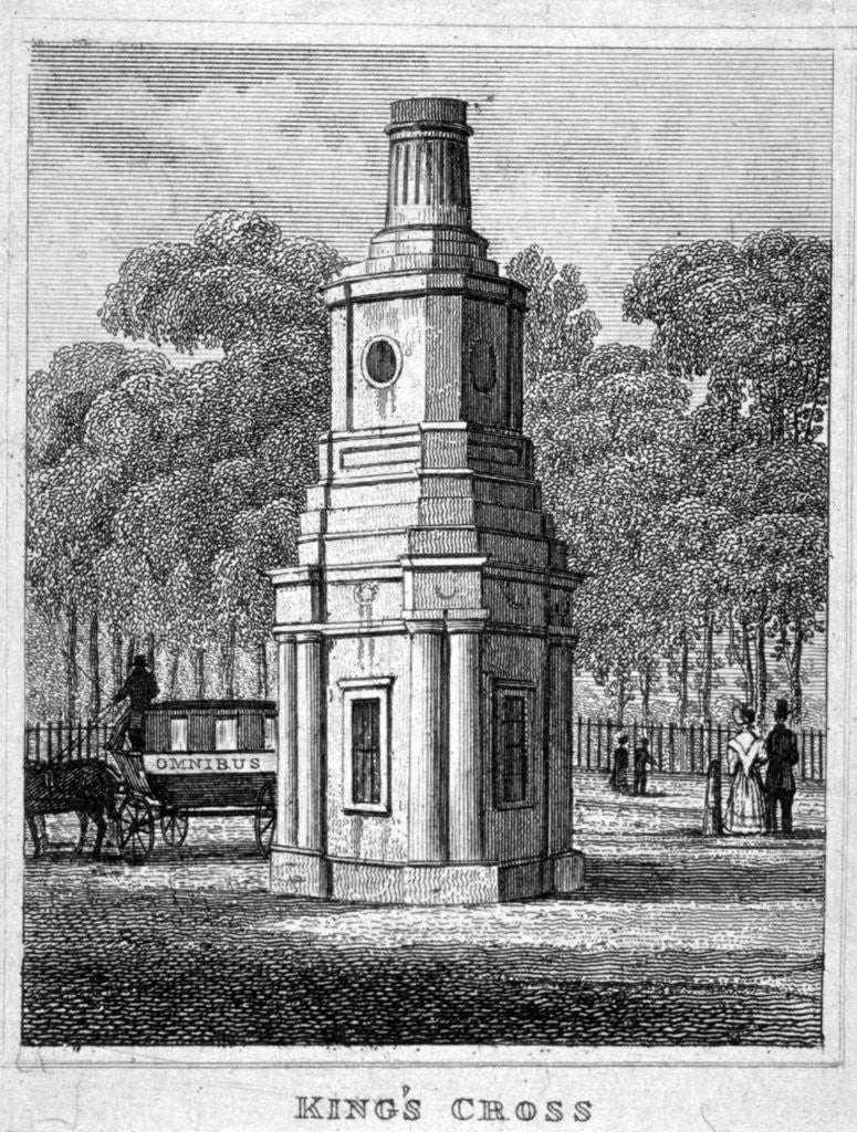 Detail of King's Cross, London by Anonymous