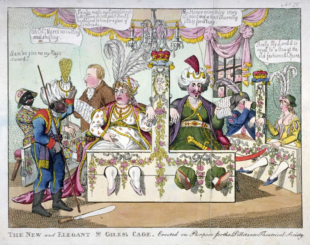 Detail of The new and elegant St Giles's Cage... by Williams