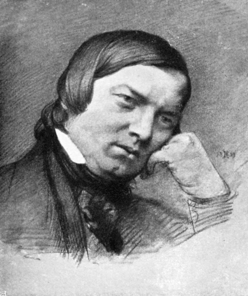 Detail of Robert Schumann, (1810-1856), German composer and pianist by Robert Schumann