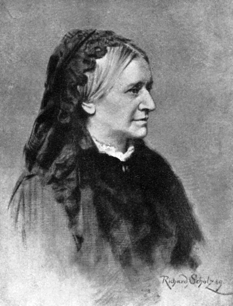 Detail of Clara Josephine Wieck Schumann, (1819-1896), leading pianists of the Romantic by Anonymous