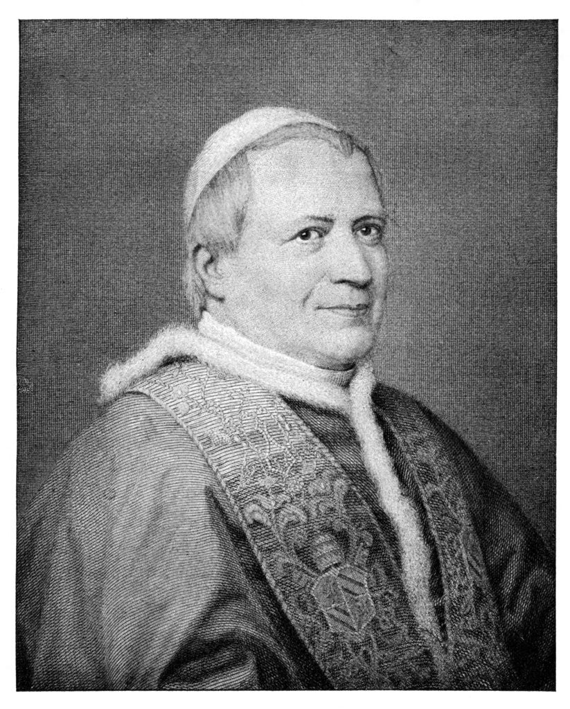 Detail of Pope Pius IX by Chiassi