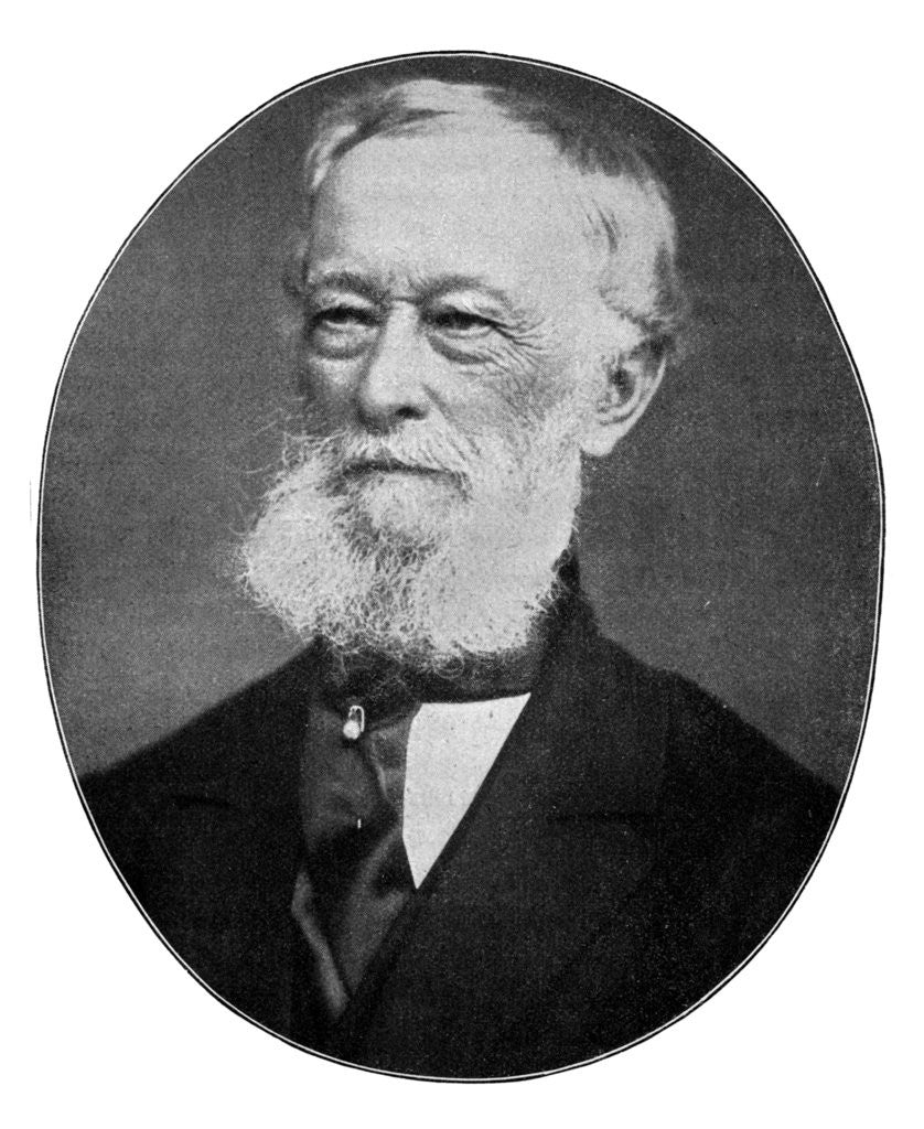 Detail of Alfred Krupp, 19th century German metallurgist and industrialist by Anonymous