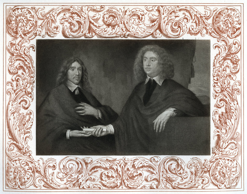 Detail of William Hamilton and John Maitland by Anonymous
