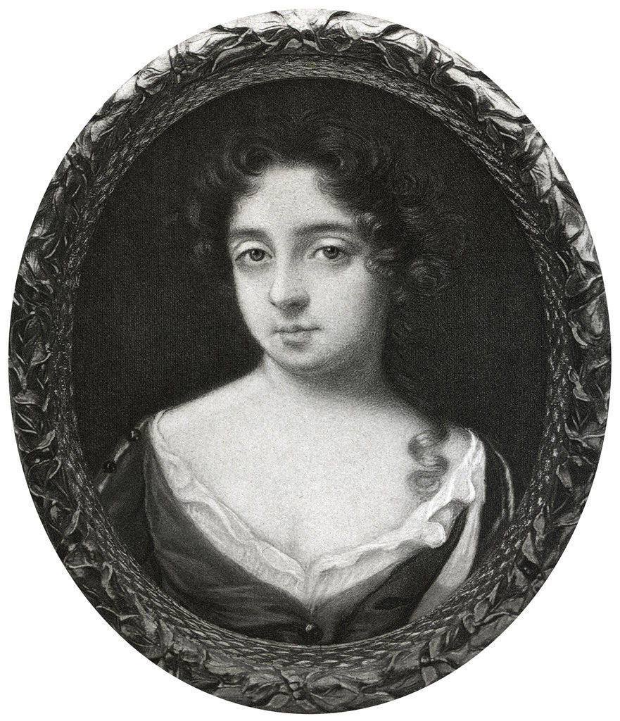 Detail of Mary Cromwell, Countess Fauconberg, third daughter of Oliver Cromwell by Anonymous