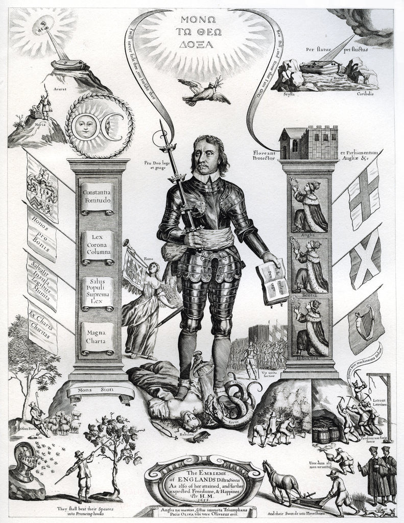 Detail of The Embleme of England's Distractions by Anonymous