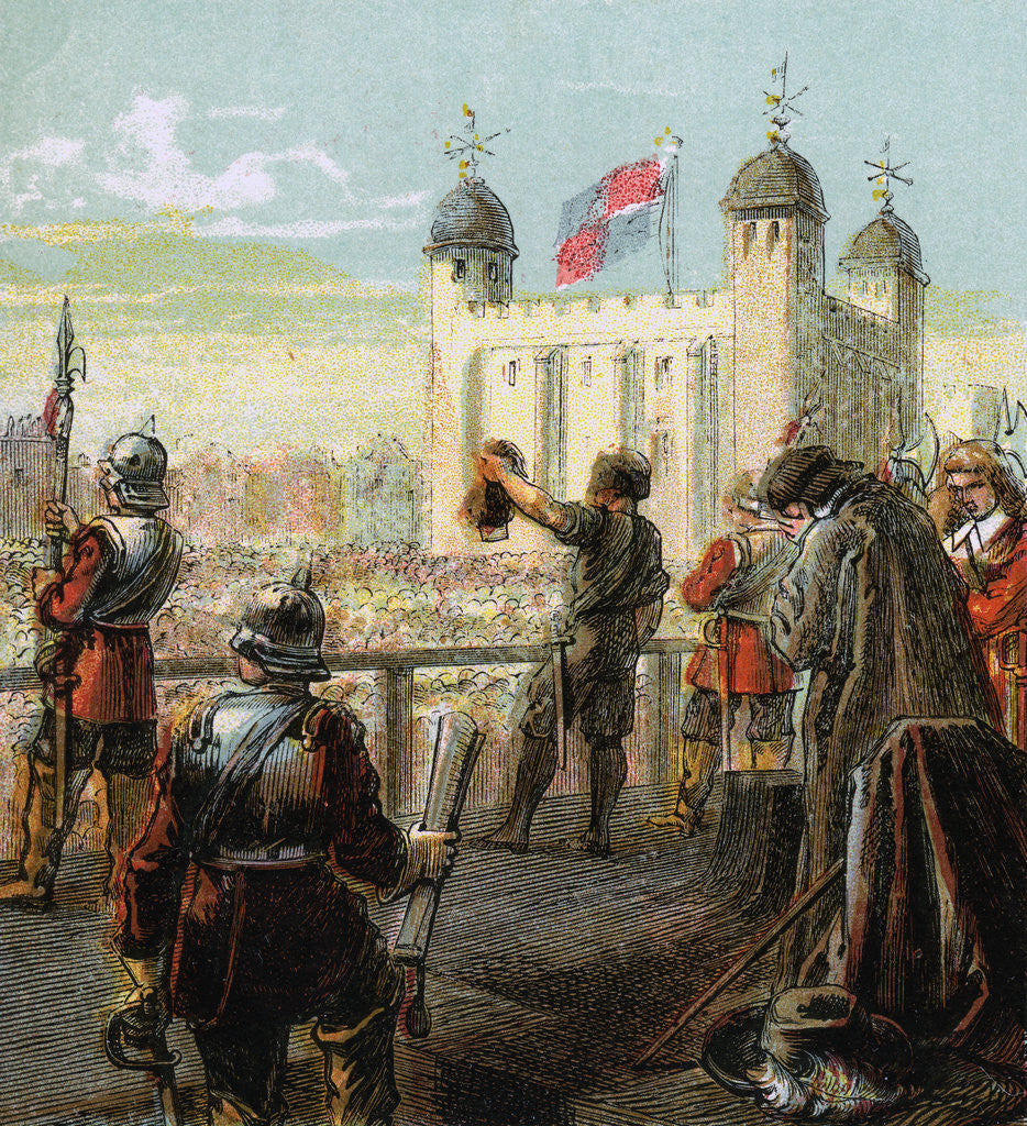 Detail of The Execution Of Lord Strafford by Anonymous