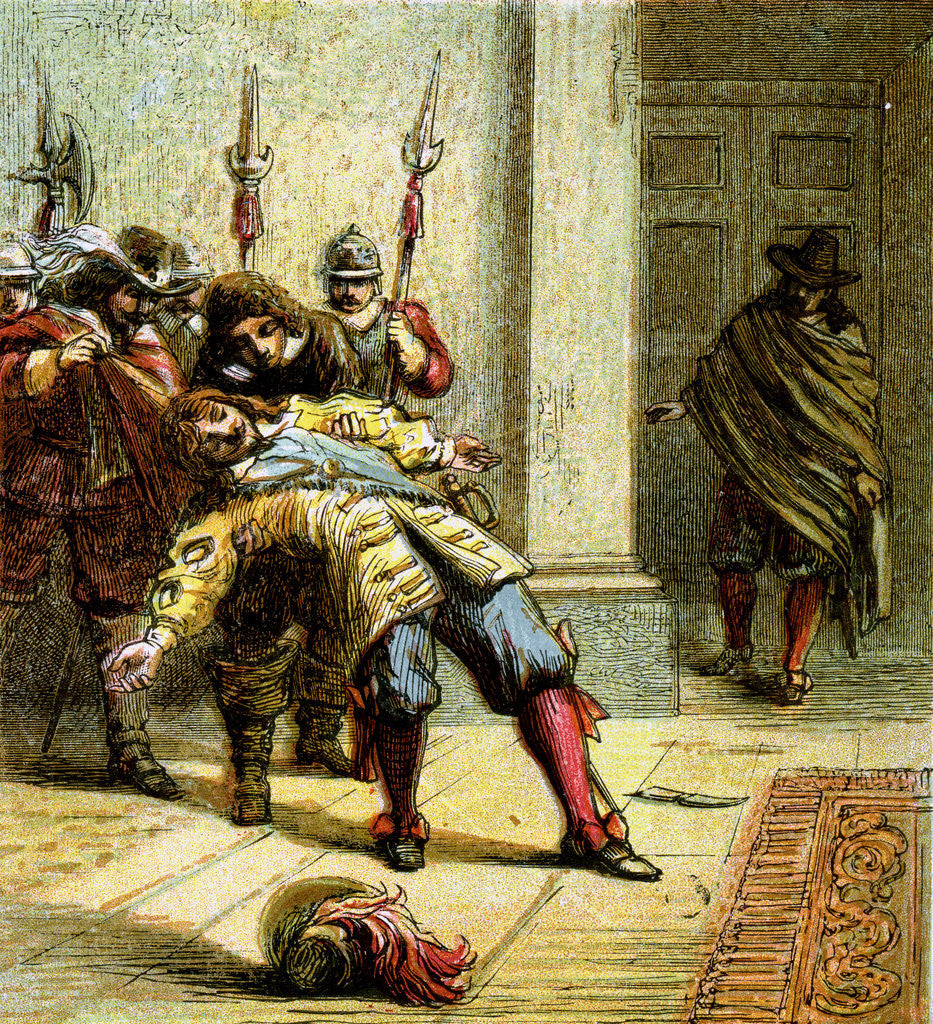 Detail of The Murder Of Buckingham by Anonymous