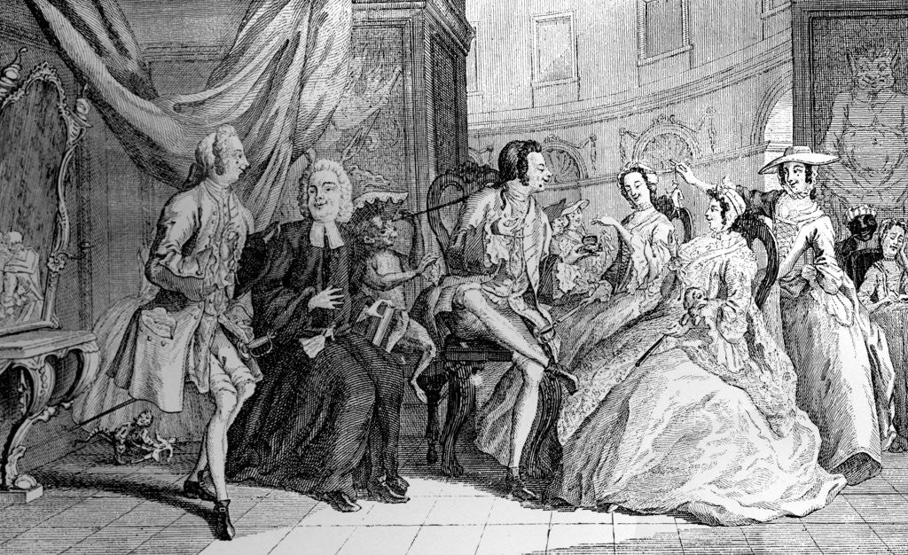 Detail of Paintin a la Mode by Anonymous