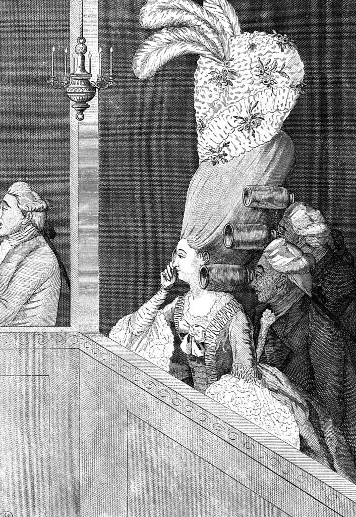 Detail of The Optic Curls by Anonymous