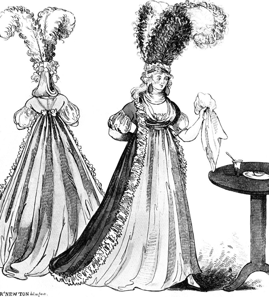 Detail of Shepherds, I have lost my waist! Have you seen my body?... by Richard Newton