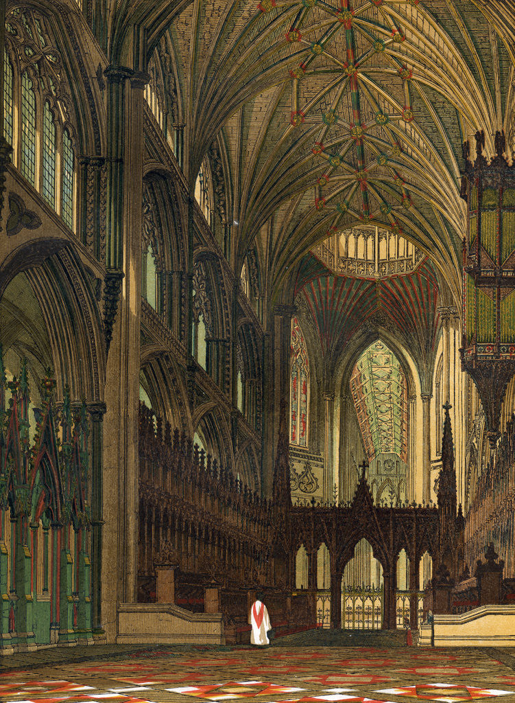 Detail of Choir of Ely Cathedral, Cambridgeshire by Anonymous
