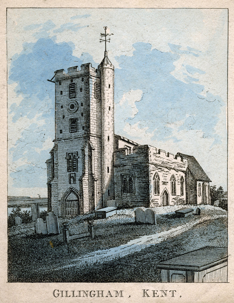 Detail of Gillingham, Kent, England by Anonymous