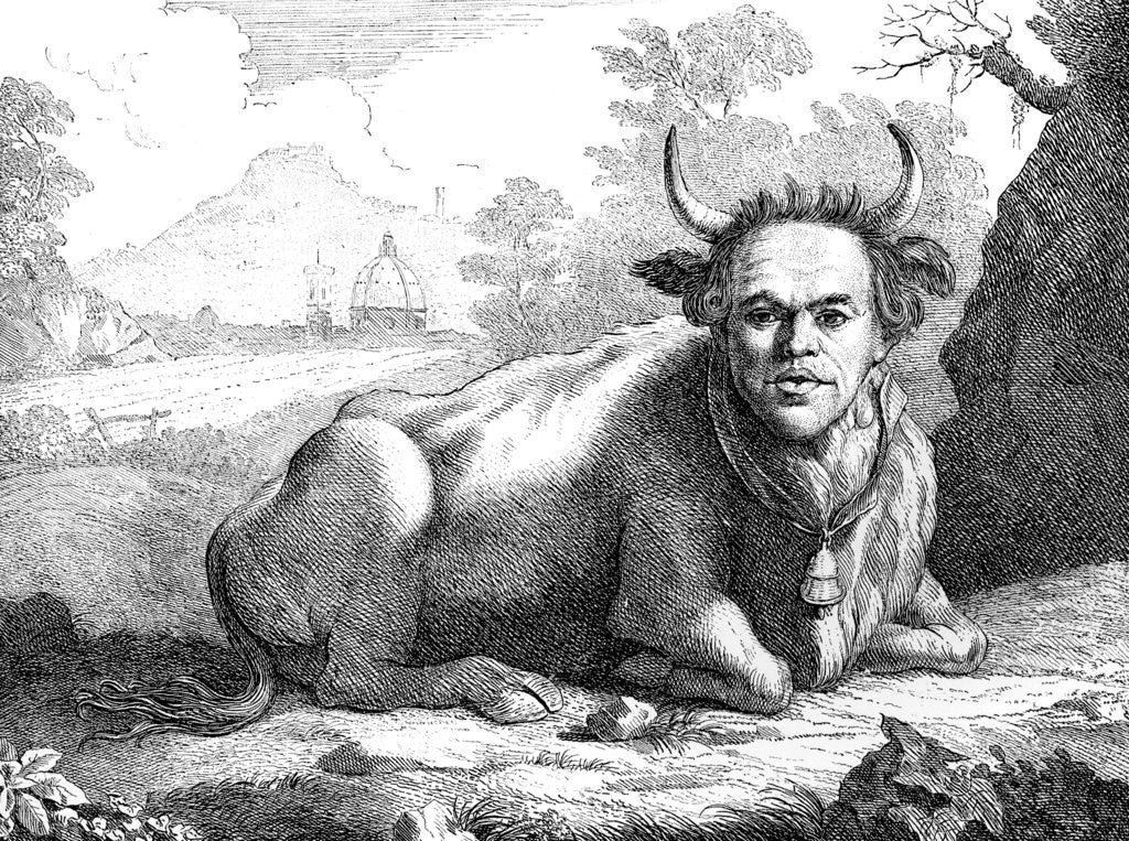 Detail of Sir Horace Mann by Thomas Patch