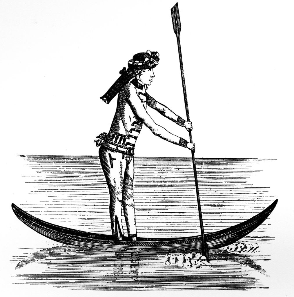 Detail of The Isis Macaroni by John Collet