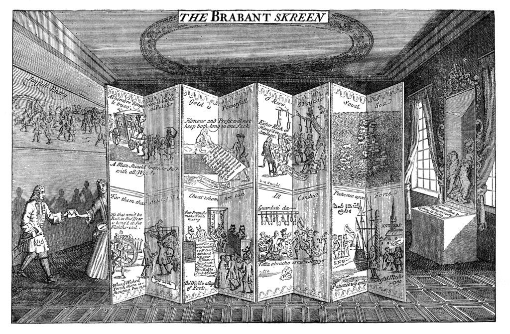 Detail of The Brabant Skreen by Anonymous