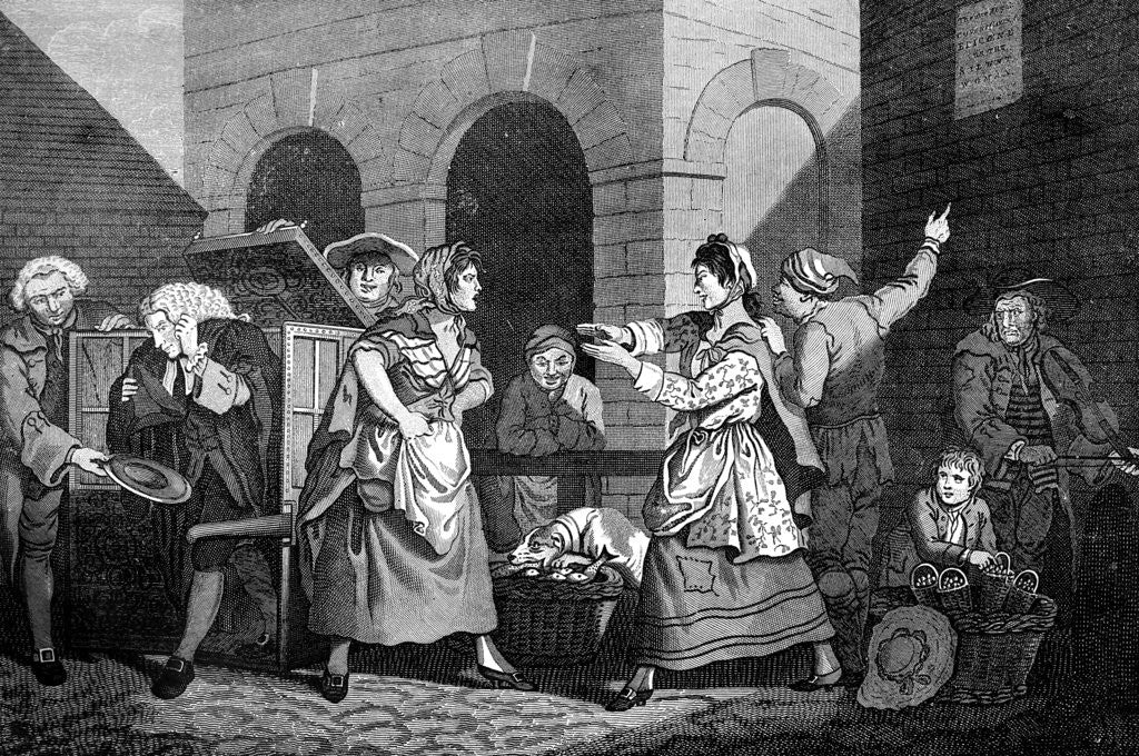 Detail of The Female Orators by Rennoldson