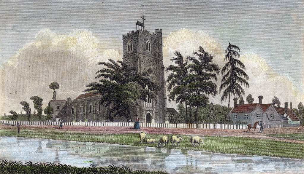 Detail of Broxbourne, Hertfordshire by Warren