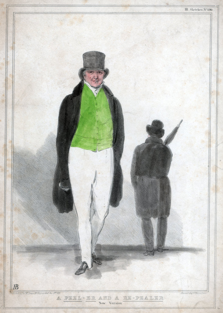 Detail of A Peel-er and a Re-pealer by A Ducotes