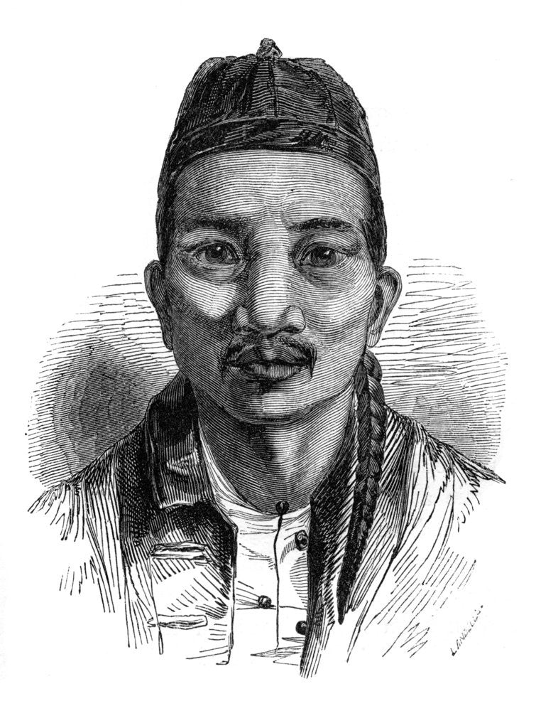 Detail of Ko-tsching Dschang by Ebenezer Landells