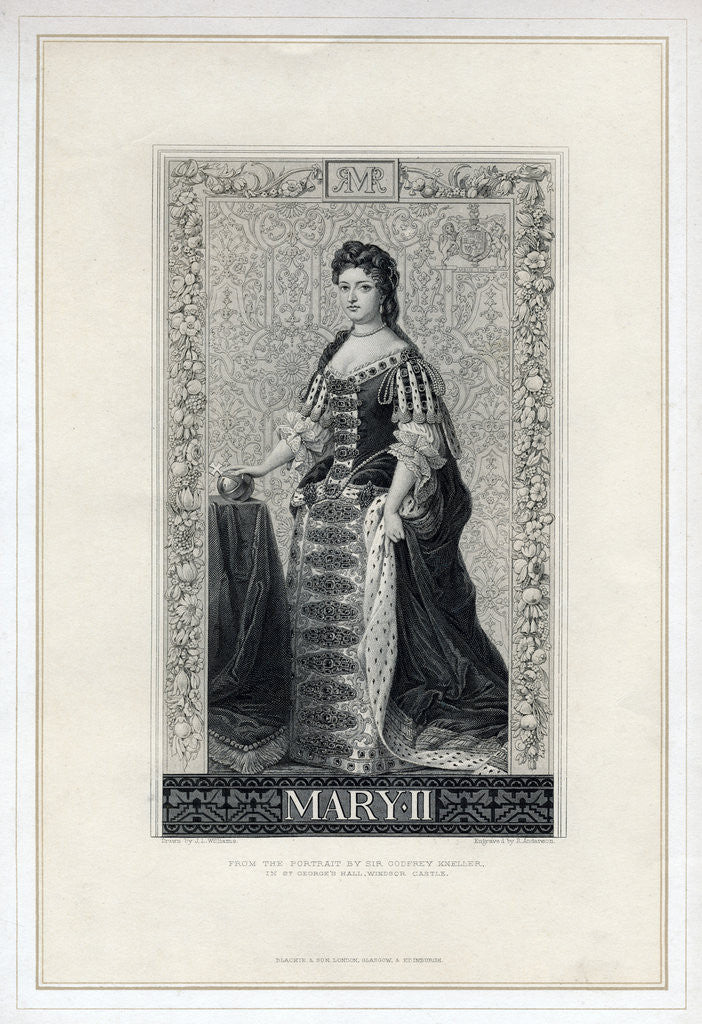 Detail of Queen Mary II by R Anderson