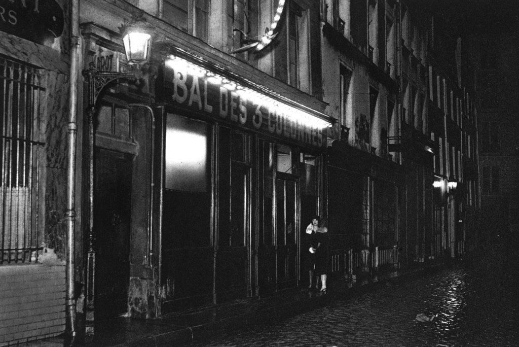 Detail of Entrance of a bal-musette, Rue de Lappe, Paris by Ernest Flammarion