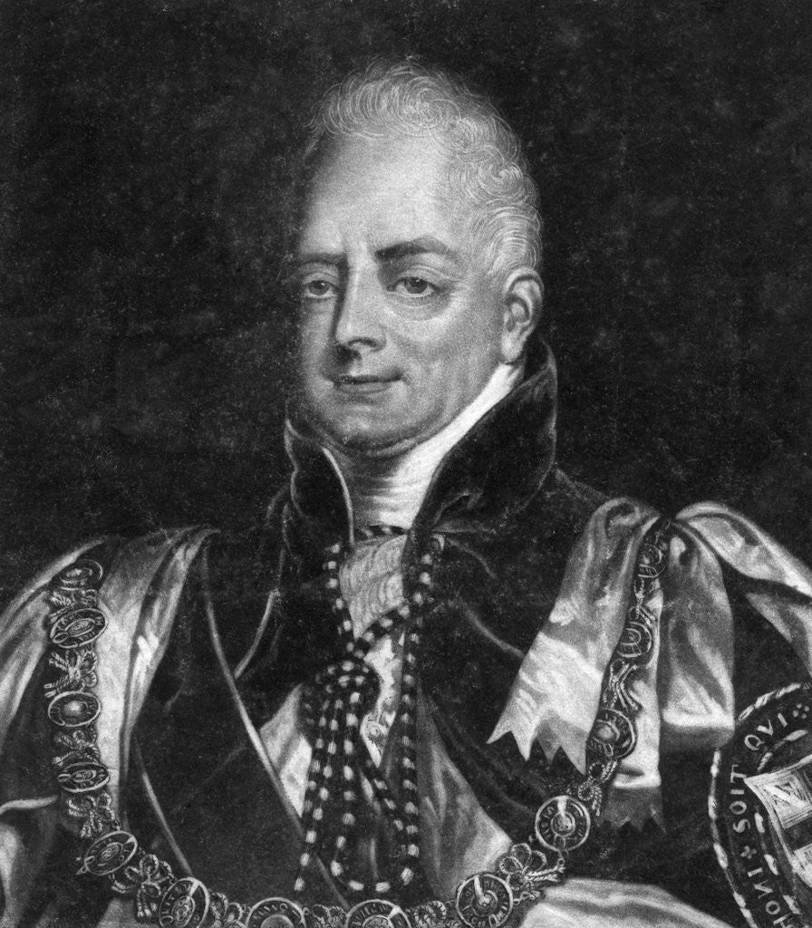 Detail of William IV of the United Kingdom by Anonymous