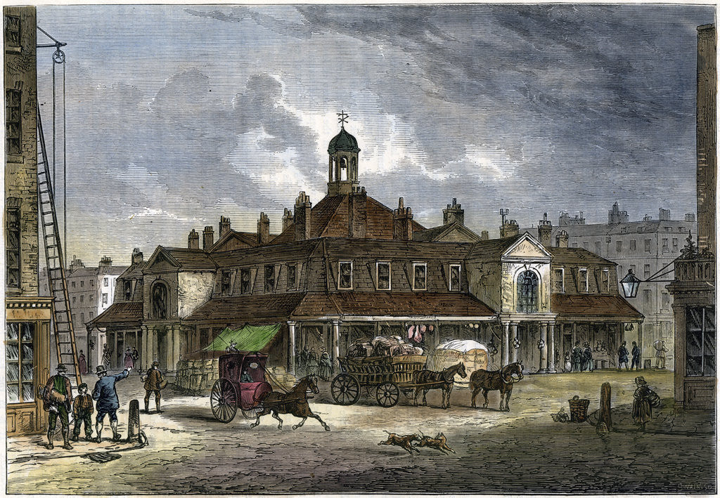 Detail of Oxford Market by Anonymous