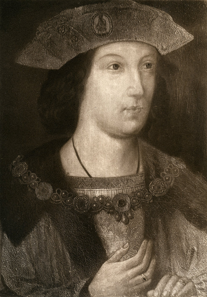 Detail of Prince Arthur, Eldest Son of Henry VII by Anonymous