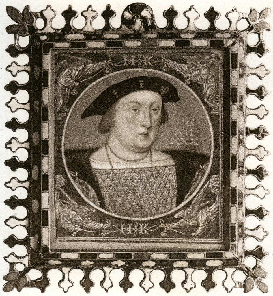 Detail of Henry VIII by Anonymous