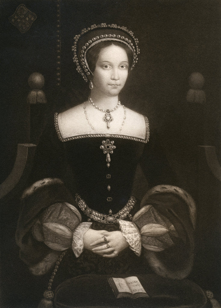 Detail of Princess Mary, later Queen Mary I by Anonymous