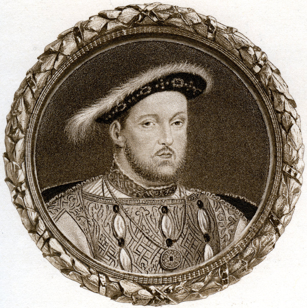 Detail of Henry VIII by Hans Holbein The Younger