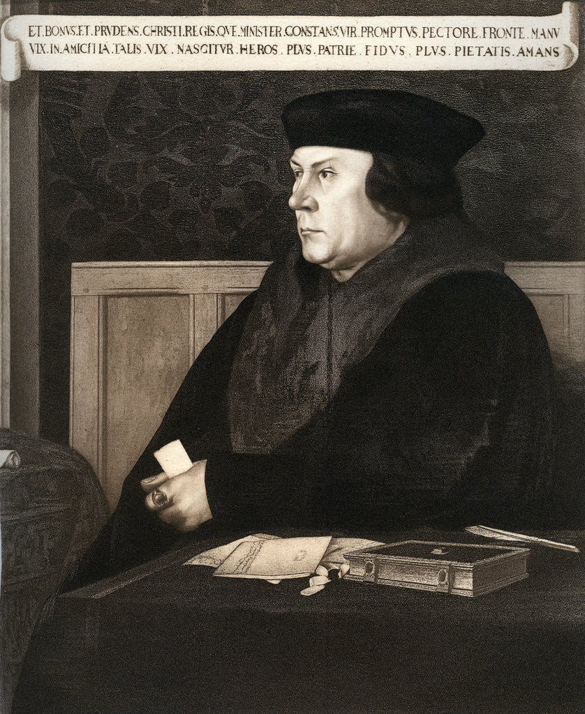 Detail of Thomas Cromwell, Earl of Essex by Hans Holbein The Younger