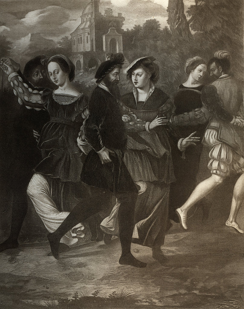 Detail of The Dancing Picture by Anonymous