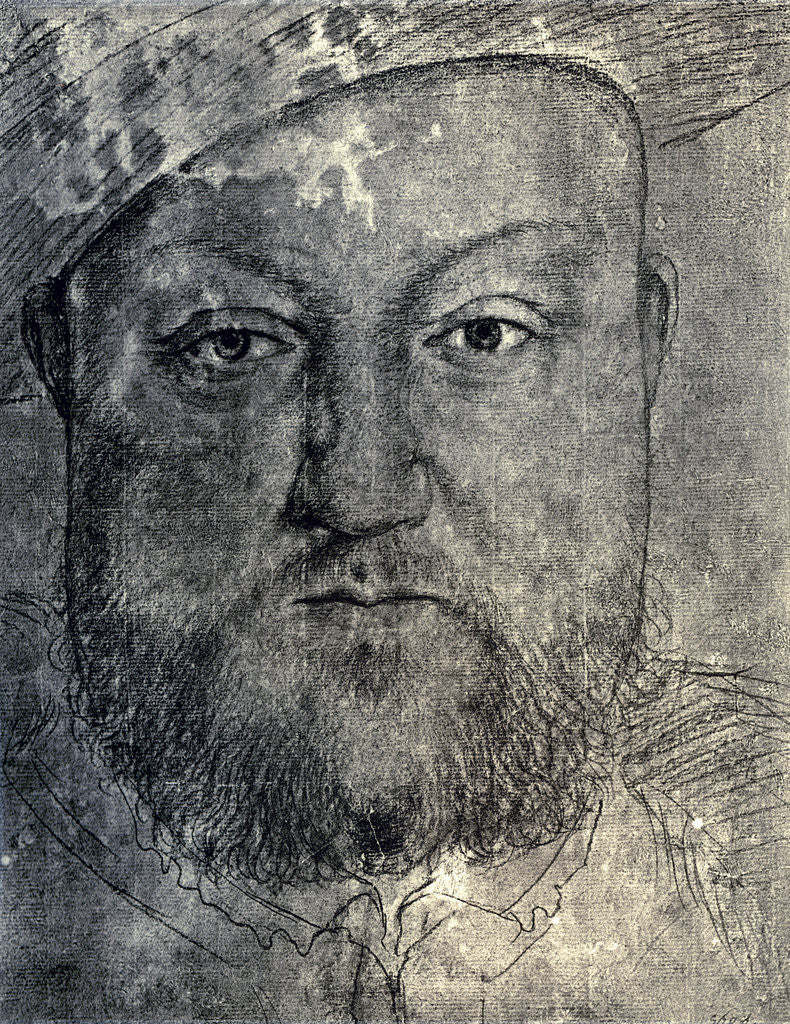 Detail of Henry VIII by Hans Holbein The Younger