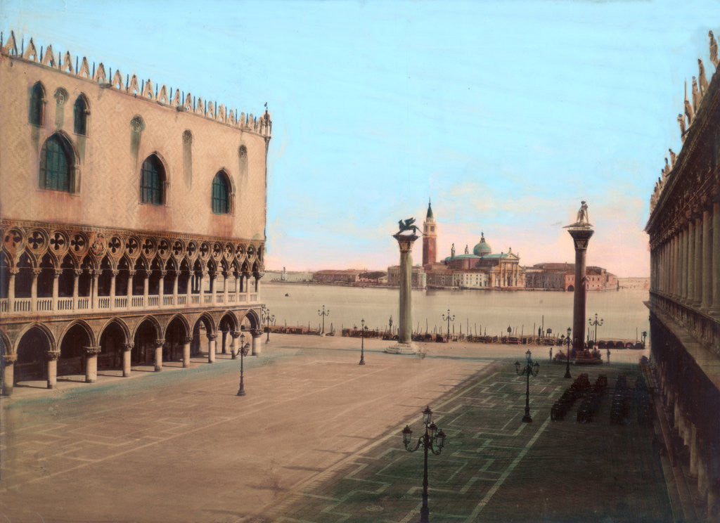 Detail of St Mark's Square, Venice by Anonymous