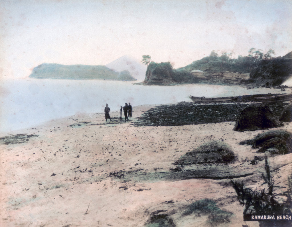 Detail of Kamakura beach, Japan by Anonymous