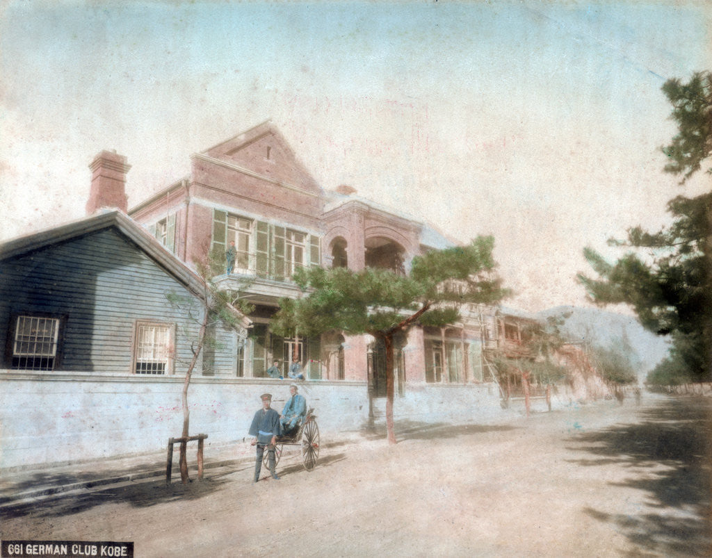 Detail of German Club, Kobe, Japan by Anonymous