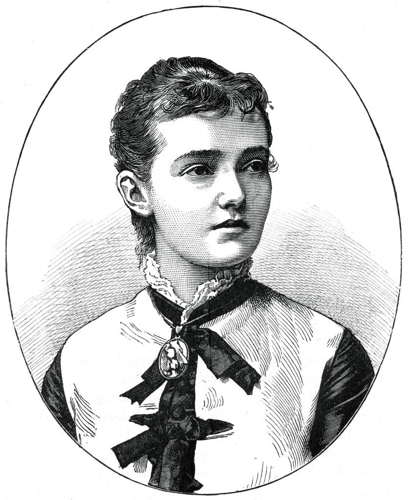 Detail of Princess Louise Margaret, Duchess of Connaught by Anonymous