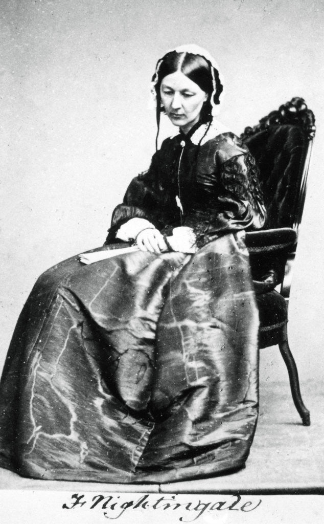 Detail of Florence Nightingale by Anonymous