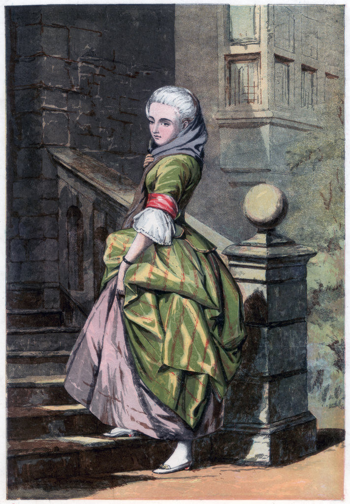 Detail of Haddon Hall, Derbyshire by John Absolon